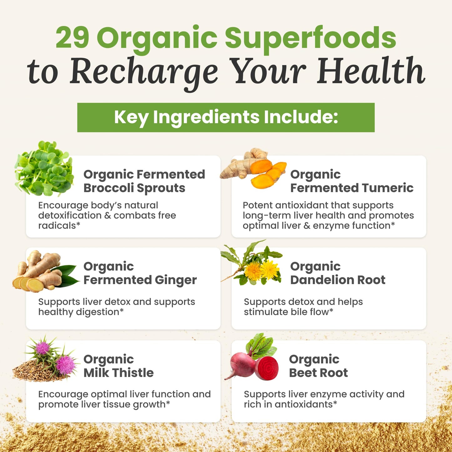 Myers Detox Daily Detox Greens Powder, Organic Superfood Supplement for Detox, Gut Health, Energy, Immune Support, Overall Wellness, Gluten Free Multivitamin Drink Mix, - Maple Wellness Supplements