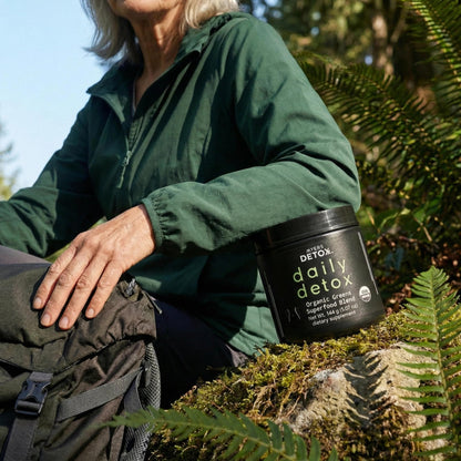 Myers Detox Daily Detox Greens Powder, Organic Superfood Supplement for Detox, Gut Health, Energy, Immune Support, Overall Wellness, Gluten Free Multivitamin Drink Mix, - Maple Wellness Supplements