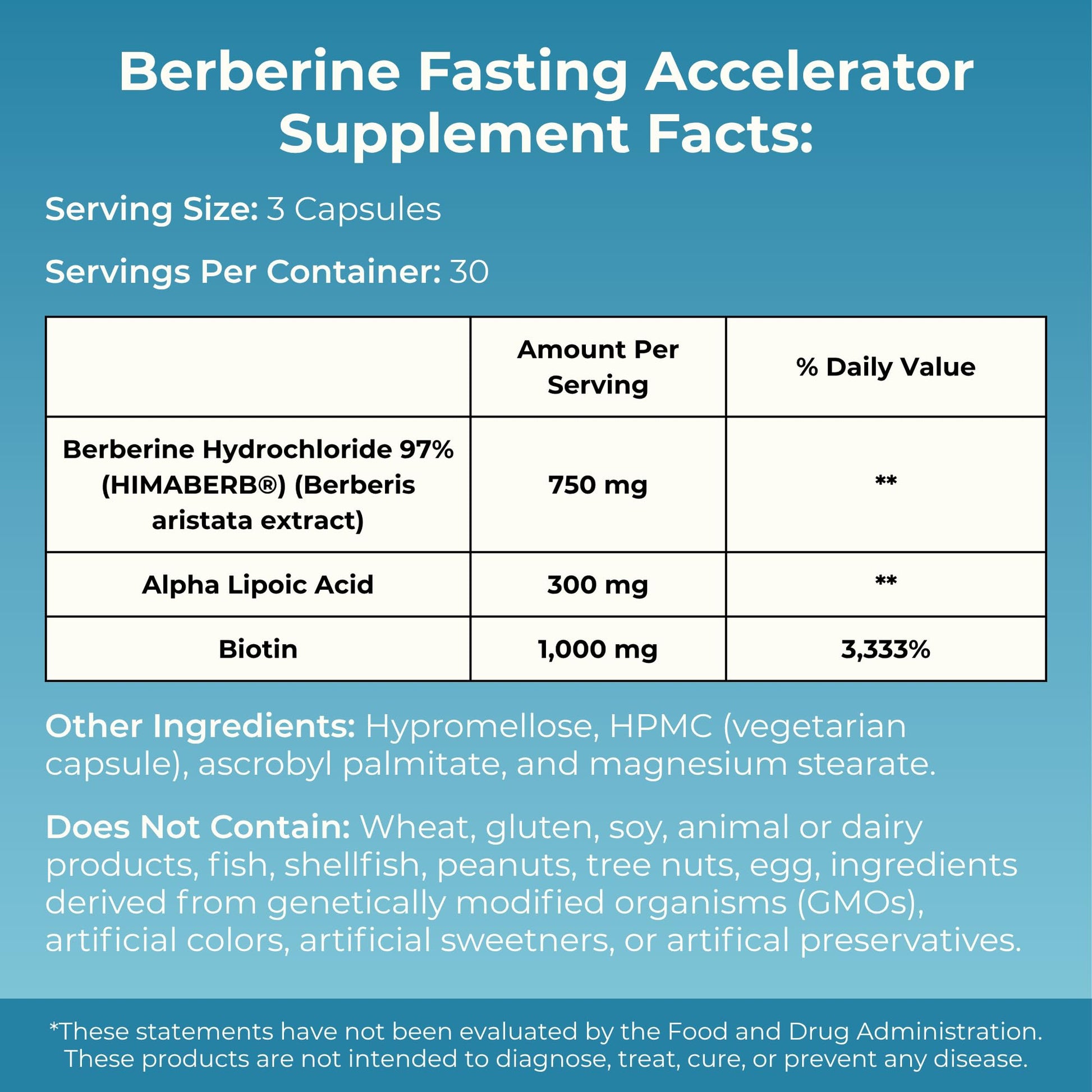 MYOXCIENCE Berberine Fasting Accelerator | Himaberb Berberine HCL with ALA (Alpha Lipoic Acid) and Biotin (90 Capsules) - Maple Wellness Supplements
