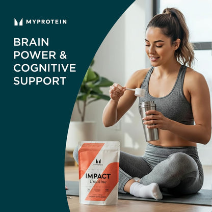 Myprotein Creatine Monohydrate Powder, 100 Servings (1.1lbs), Pure Unflavored Creatine Powder, Post/Pre Workout Supplement for All Sports & Exercises - Maple Wellness Supplements