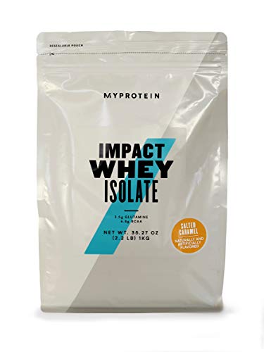 Myprotein Impact Whey Isolate Protein Powder (Caramel, 2.2 Pound (Pack of 1)) - Maple Wellness Supplements