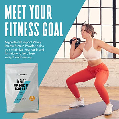 Myprotein Impact Whey Isolate Protein Powder (Caramel, 2.2 Pound (Pack of 1)) - Maple Wellness Supplements
