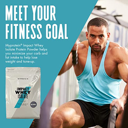 Myprotein Impact Whey Isolate Protein Powder, Gluten Free Protein Powder, Muscle Mass - Maple Wellness Supplements