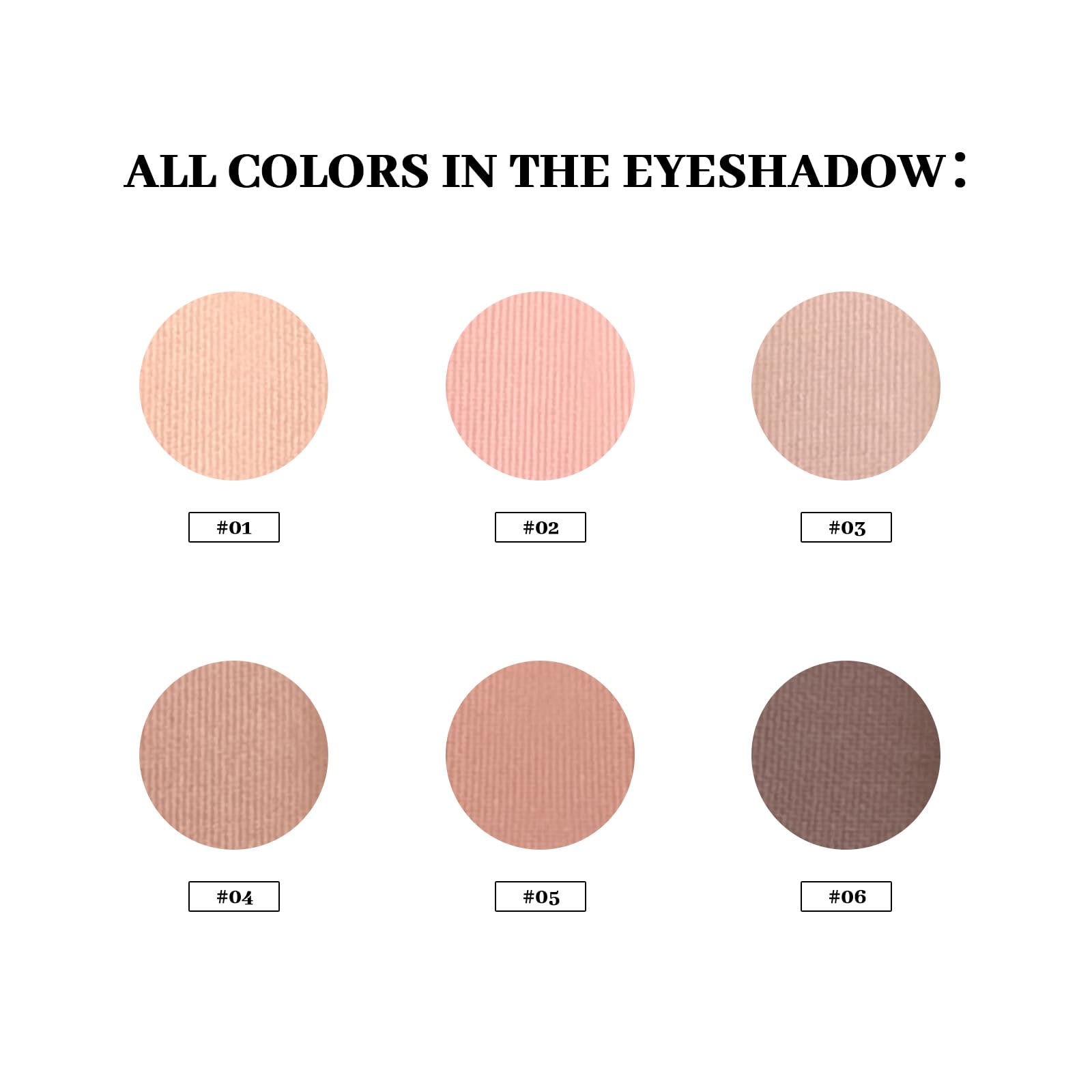 MYSTER ROSEY Nudes 2 Series Mini Eyeshadow Palette, Velvety Matte&Satin Finish, 6 Nude Taupe & Brown Neutral Eye Shadows, Travel Friendly Size, Vegan, Cruelty -free - Maple Wellness Supplements