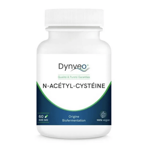 N-Acétyl-Cystéine pure 600mg 60 gélules DYNVEO - Maple Wellness Supplements