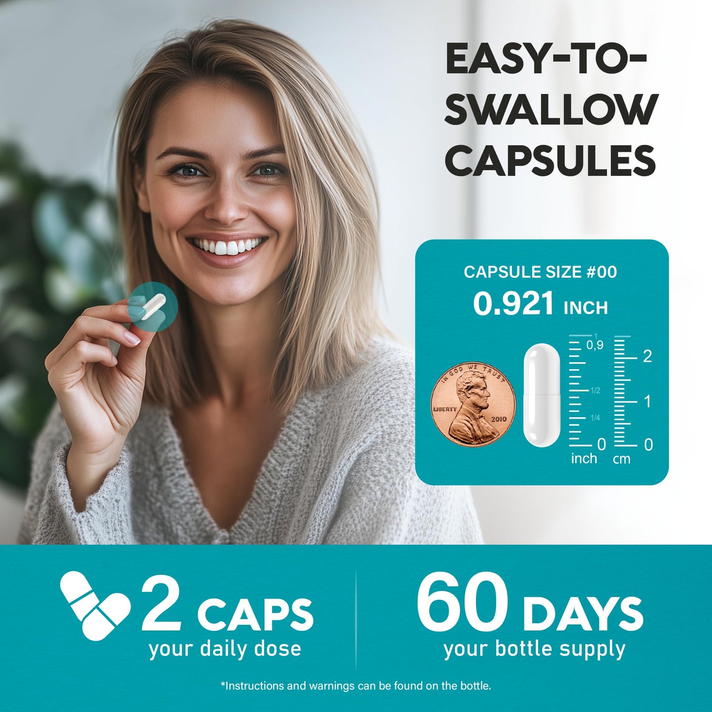 NAC Supplement | Selenium | B6 | B12 - Antioxidant, Immune Support - N Acetyl Cysteine 600 mg per Capsule, 1200 mg per Serving - Made in USA - Non-GMO, Gluten-Free - Maple Wellness Supplements