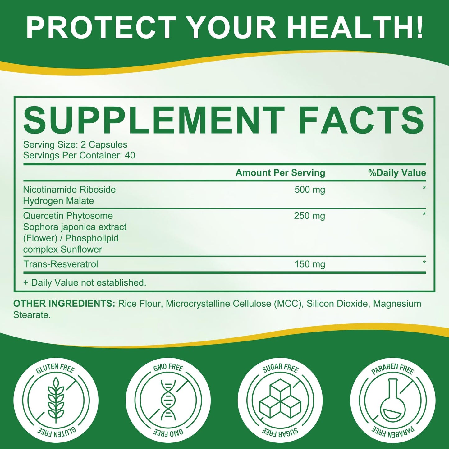 NAD Supplement - Liposomal Nicotinamide Riboside 900mg, Resveratrol, Quercetin - High Purity NAD Supplement for Energy, Support Cellular Health, Stamina & Healthy Aging - Ultra Strength 80 Capsules - Maple Wellness Supplements