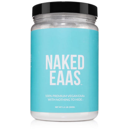 NAKED EAAs Amino Acids Powder - 50 Servings - Vegan Unflavored Essential Amino Acids 500 Grams - Instantized All Natural EAAs Powder Supplement - Maple Wellness Supplements