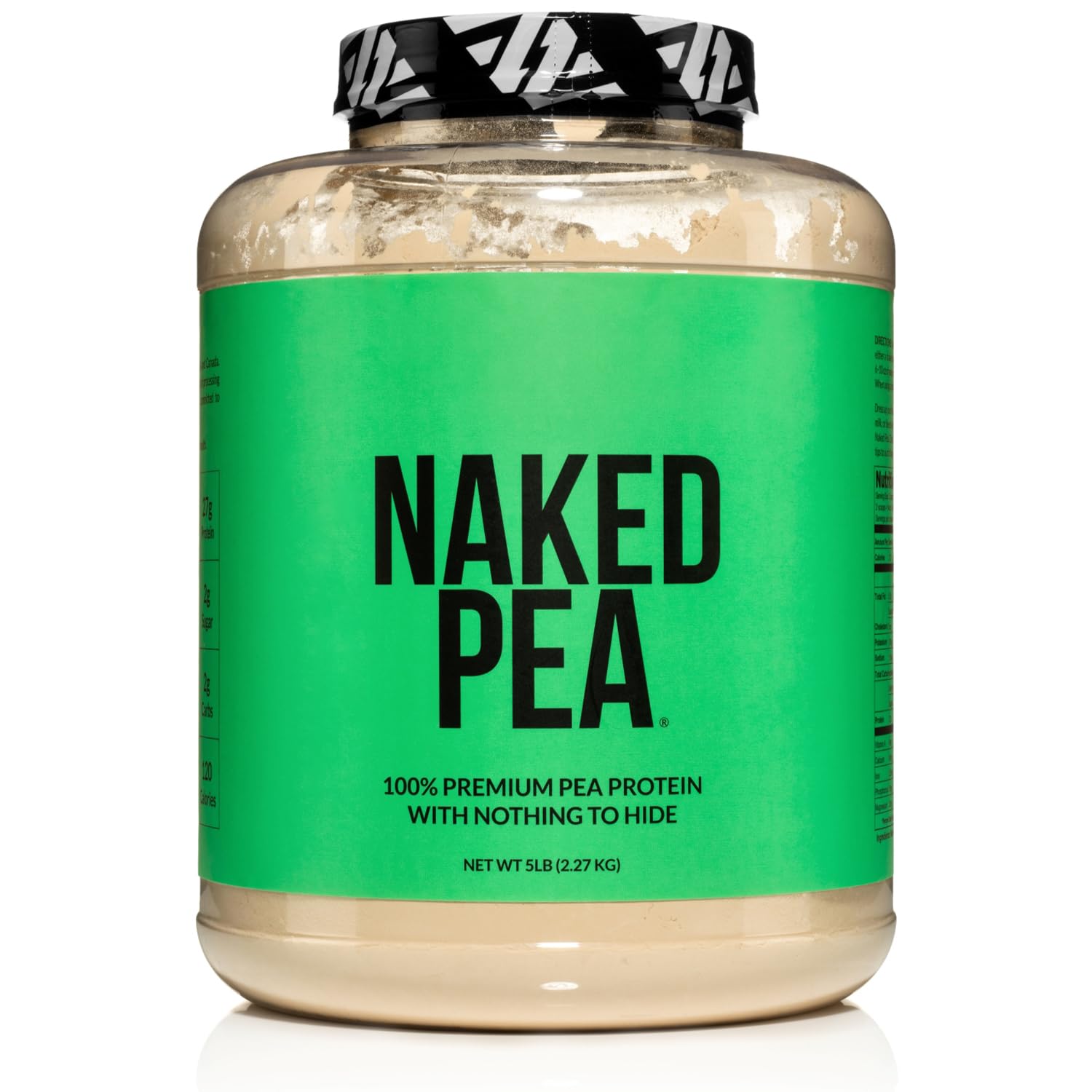 NAKED Pea - 5LB 100% Pea Protein Powder from North American Farms - Unflavored - Maple Wellness Supplements