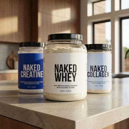 NAKED Pure Micronized Creatine Monohydrate Powder - NSF Certified, Unflavored, 500g, 1.1lb Bulk - Vegan, Non-GMO, Gluten-Free, Soy-Free - Maple Wellness Supplements