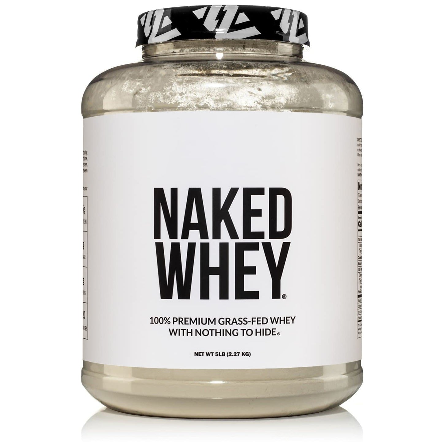 NAKED WHEY 5LB 100% Grass Fed Unflavored Whey Protein Powder - US Farms - Maple Wellness Supplements