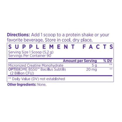 NAOMI Gentle GI Creatine with OPTIBIOME®, Gut-Friendly Creatine Monohydrate for Muscle Strength, Recovery & Mental Focus, Non-GMO, Clean, Daily Creatine Supplement for Men & Women - Maple Wellness Supplements