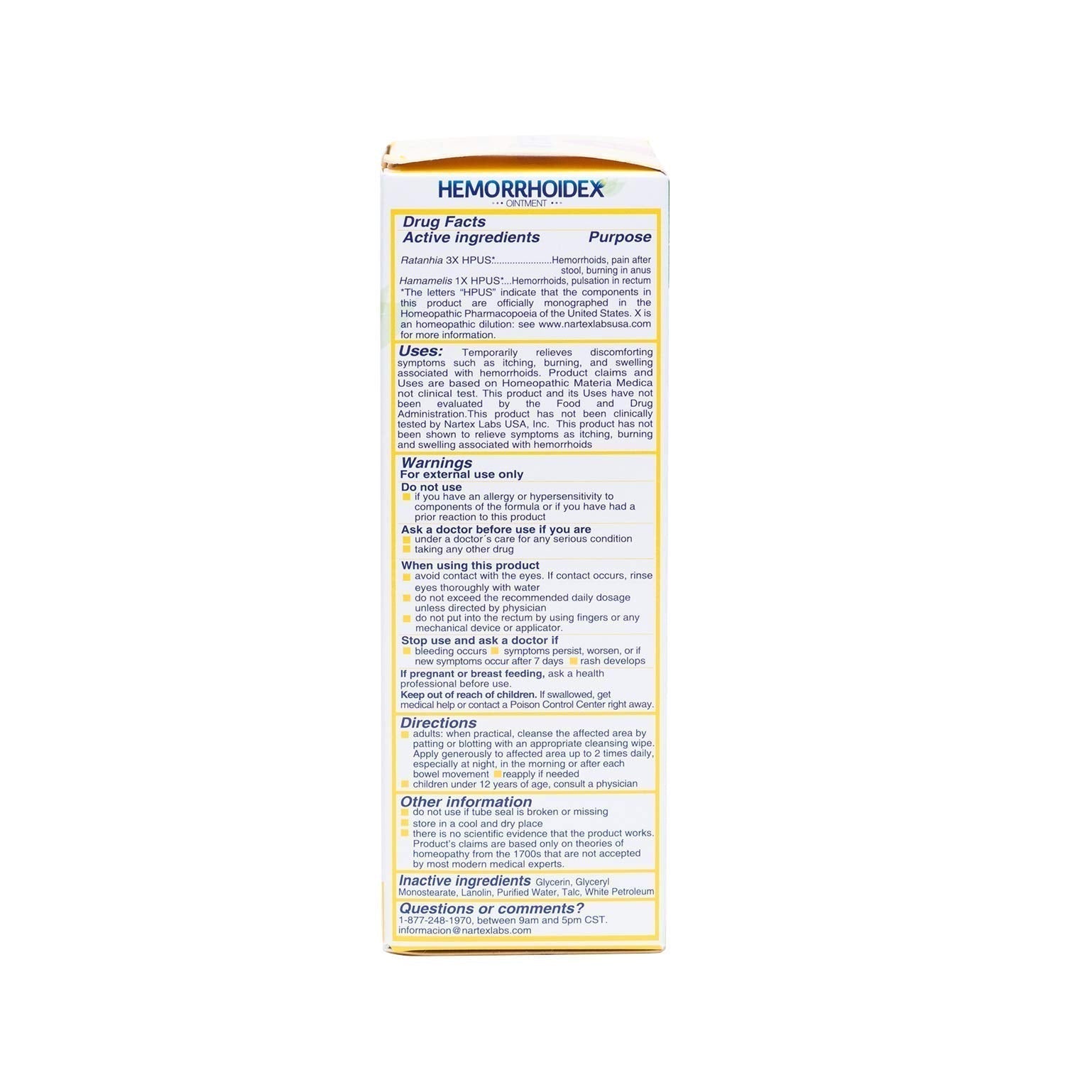 Nartex Hemorrhoid X Treatment Combo Pack 1 Tube & 30 Tablets - Maple Wellness Supplements