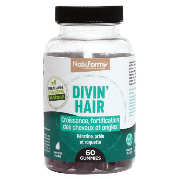 Nat & Form Les Splendid Divin'Hair 60 gummies - Maple Wellness Supplements