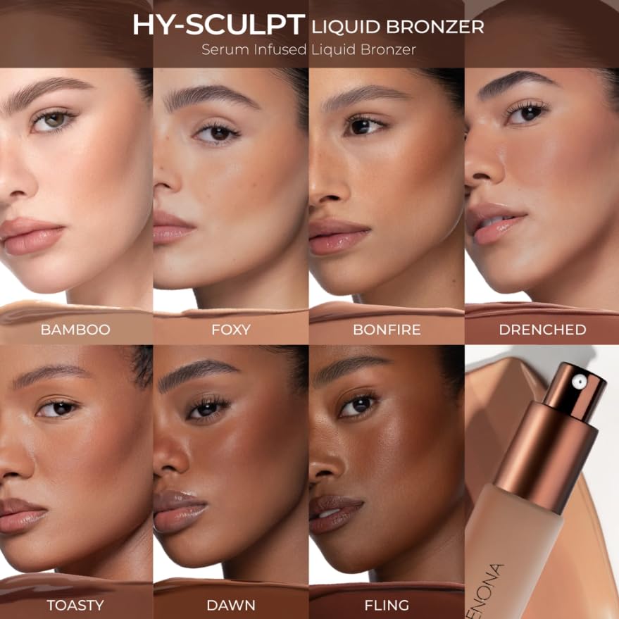 Natasha Denona HY-SCULPT LIQUID BRONZER Serum-Infused Liquid Bronzer - Toasty - Maple Wellness Supplements