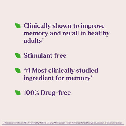Natrol Cognium Memory, Brain Health Supplements for Adults, Brain Memory Supplements, Enhances Mental Agility in Healthy Adults, - Maple Wellness Supplements