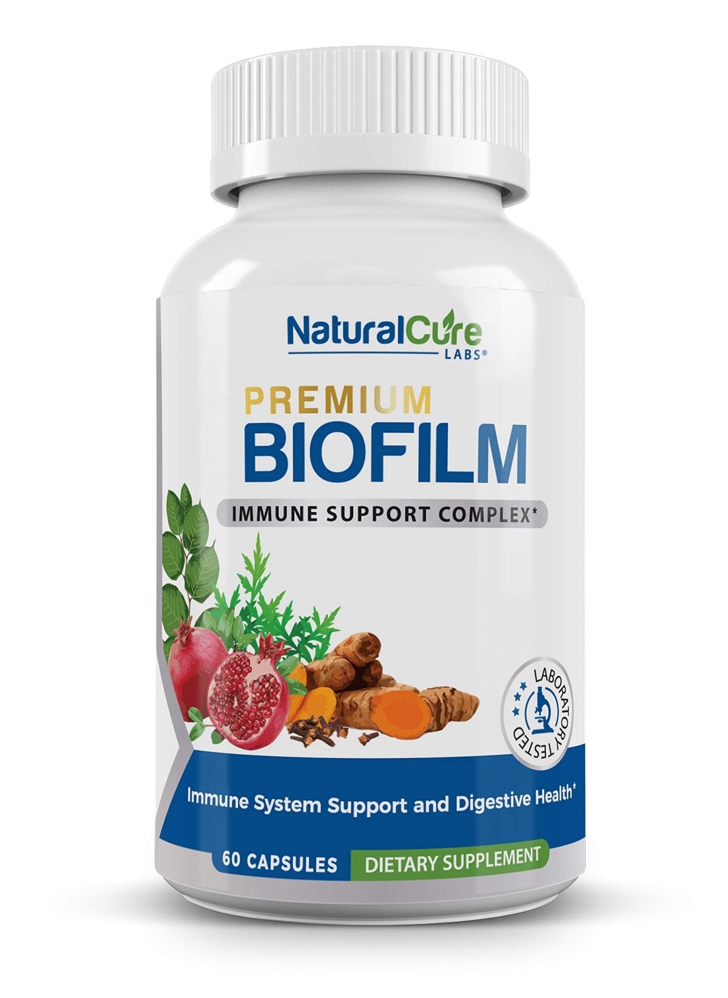 Natural Cure Labs Biofilm Complex – Premium Botanicals & Herbs | Digestive & Immune Wellness Support | Vegan, Non-GMO, Gluten-Free - Maple Wellness Supplements