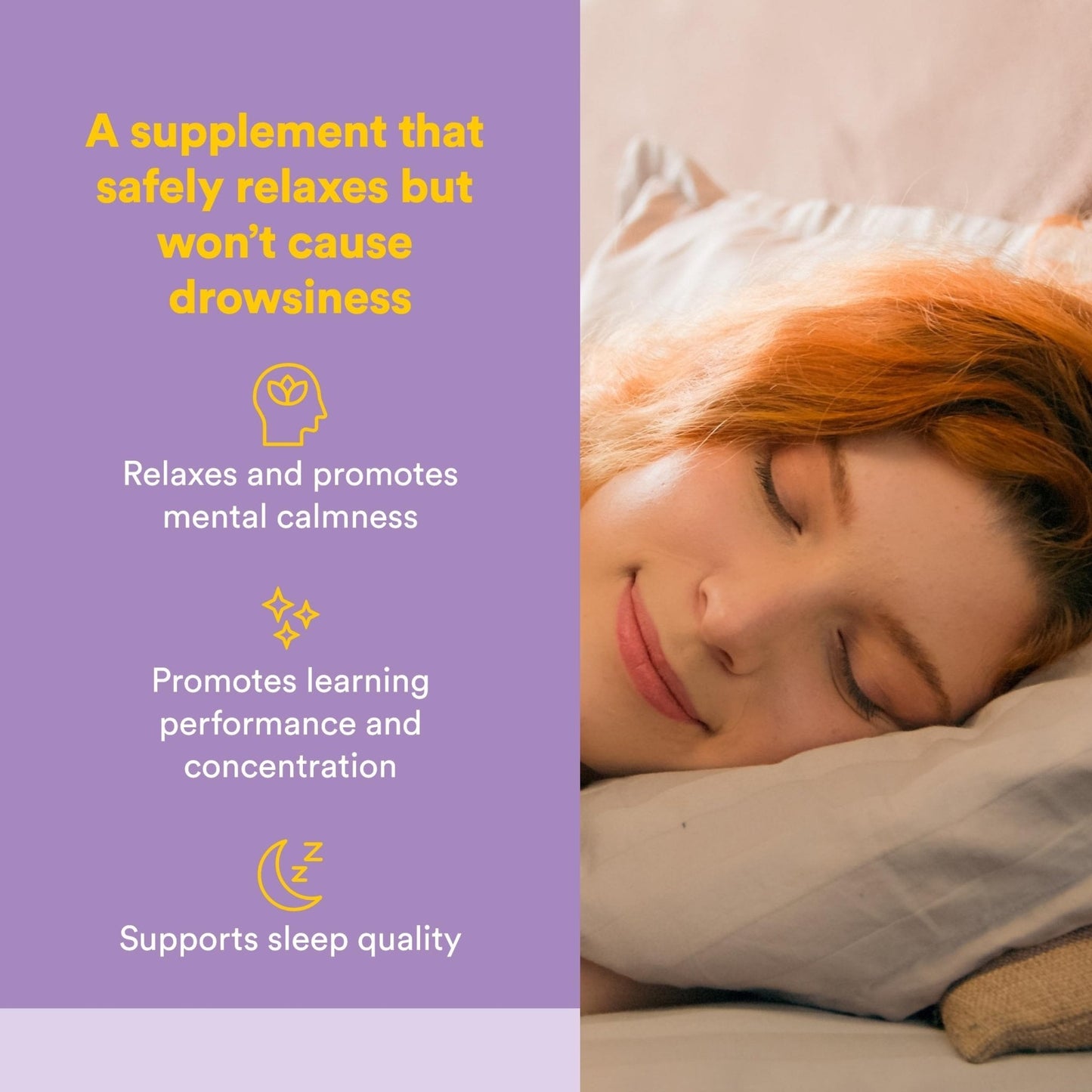 Natural Factors Suntheanine L-Theanine 100 mg - Health Supplement for Calm Outlook - L-Theanine Supplement Supports Relaxing Sleep & Aids Against Drowsiness - Maple Wellness Supplements