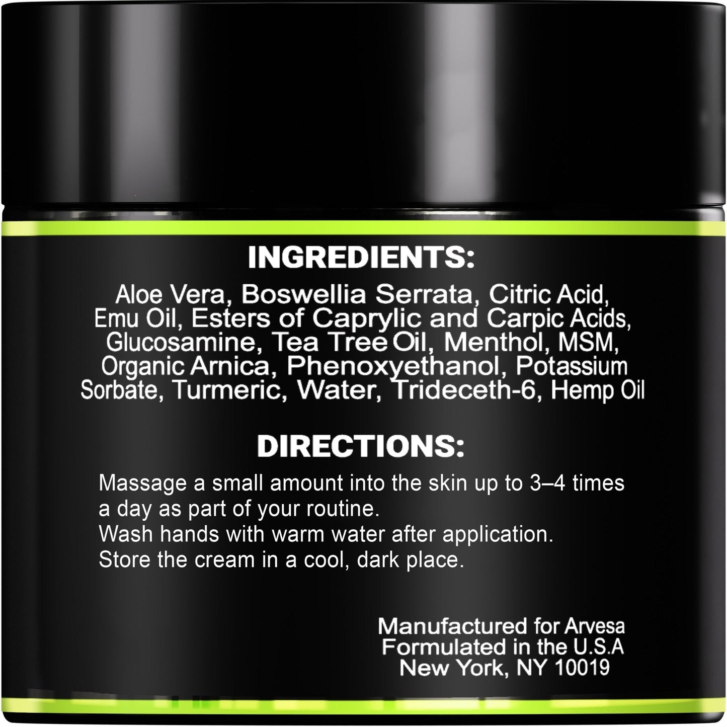 Natural Hemp Cream - Maximum Strength Gel - Hemp Cream with Arnica, MSM, Glucosamine, Menthol, Aloe, Turmeric, Boswellia - Fast Absorption, Non-Greasy, Lightweight - Advanced Formula - 4 oz - Maple Wellness Supplements