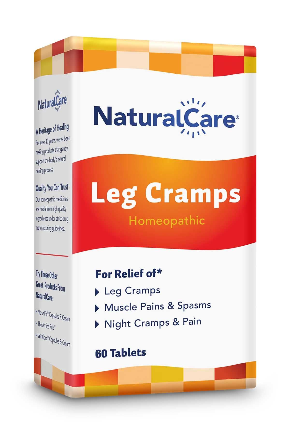 NaturalCare Leg Cramps, Homeopathic Tablets, 60ct | May Provide Support for Leg, Calf & Foot Cramps, Muscle Spasms & Pain - Maple Wellness Supplements