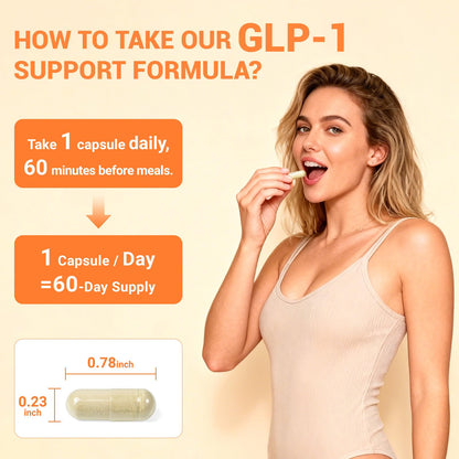 Nature Echo Supplement Support, Akkermansia Muciniphila Supplement for Cravings & Gut Health with Collagen, Inulin & Chromium - 60 Servings Capsules - Maple Wellness Supplements