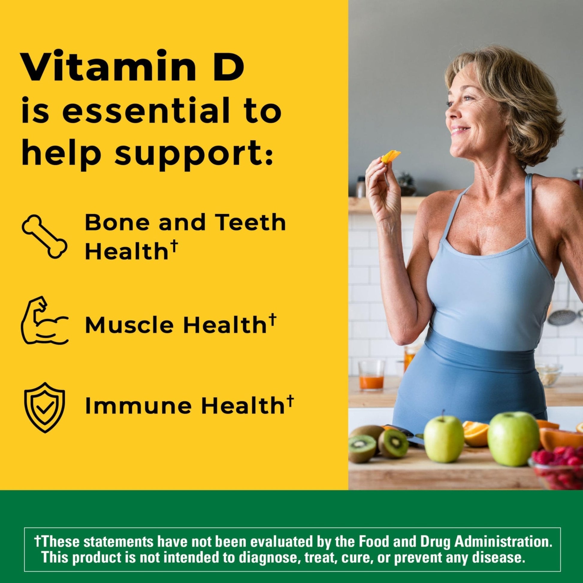 Nature Made Vitamin D3 10000 IU (250 mcg) Maximum Strength, Vitamin D Supplement for Bone and Immune Health Support - Maple Wellness Supplements