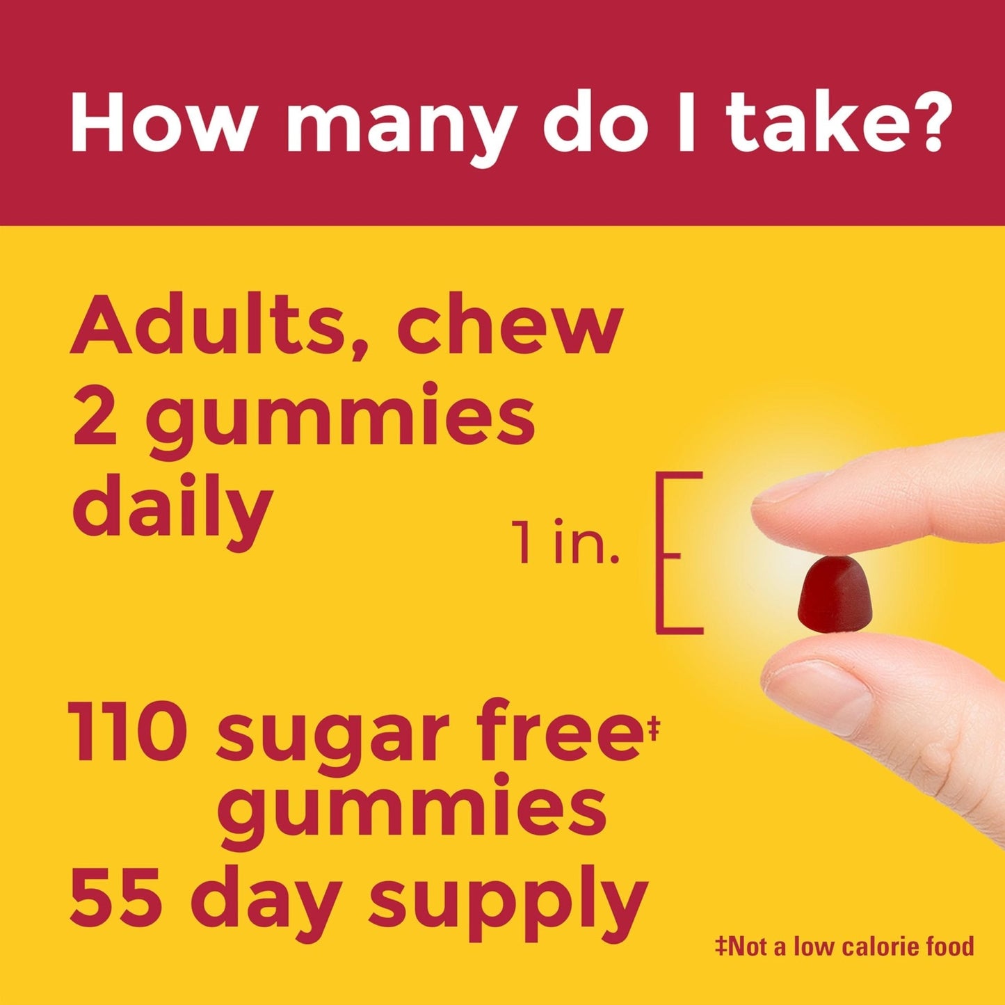 Nature Made Zero Sugar Vitamin D3 Gummies 2000 IU (50 mcg) Per Serving, Bone & Immune Support, Aspartame Free - Maple Wellness Supplements