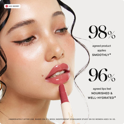 Nature Republic HONEY MELTING LIP (03 BERRY) SOFT LIP STICK, Hydrating Gloss, Moisturizing balms, Sheer tint, Shine & Glowy Finish, korean make up - Maple Wellness Supplements