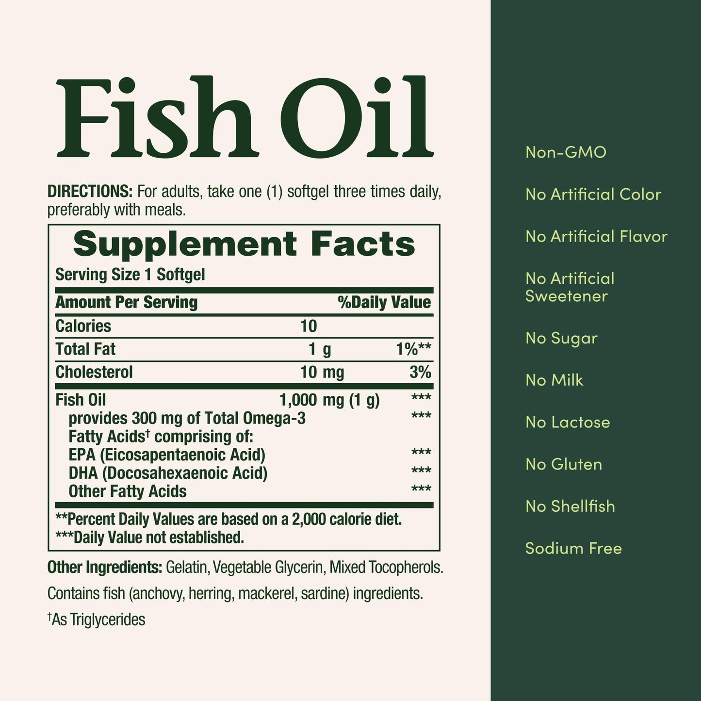 Nature’s Bounty Fish Oil, Supports Heart Health, 1000mg, Rapid Release Softgels, 145 Ct - Maple Wellness Supplements