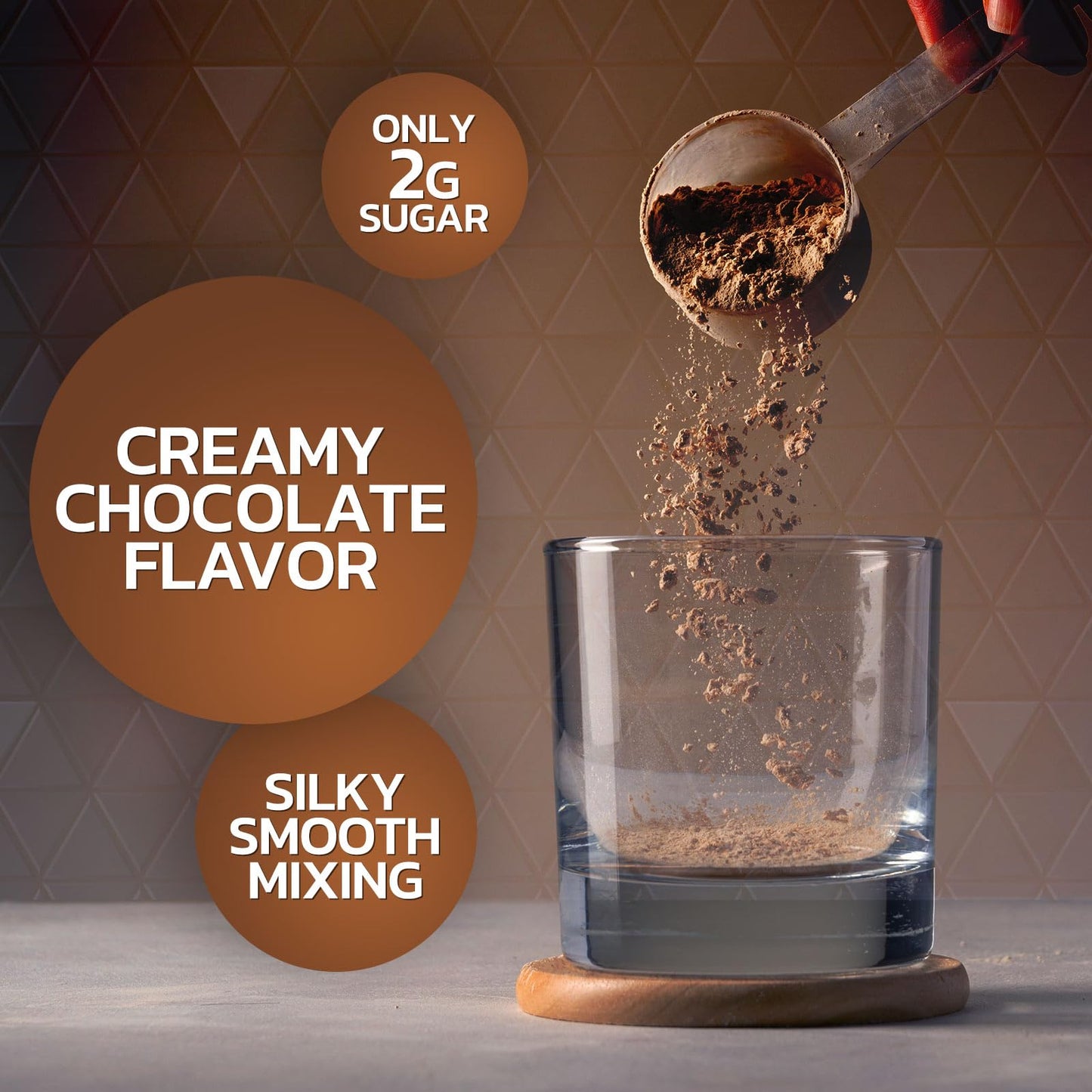Nature's Premium 100% Whey Protein Powder, 24g of Protein, Double Rich Chocolate - Maple Wellness Supplements