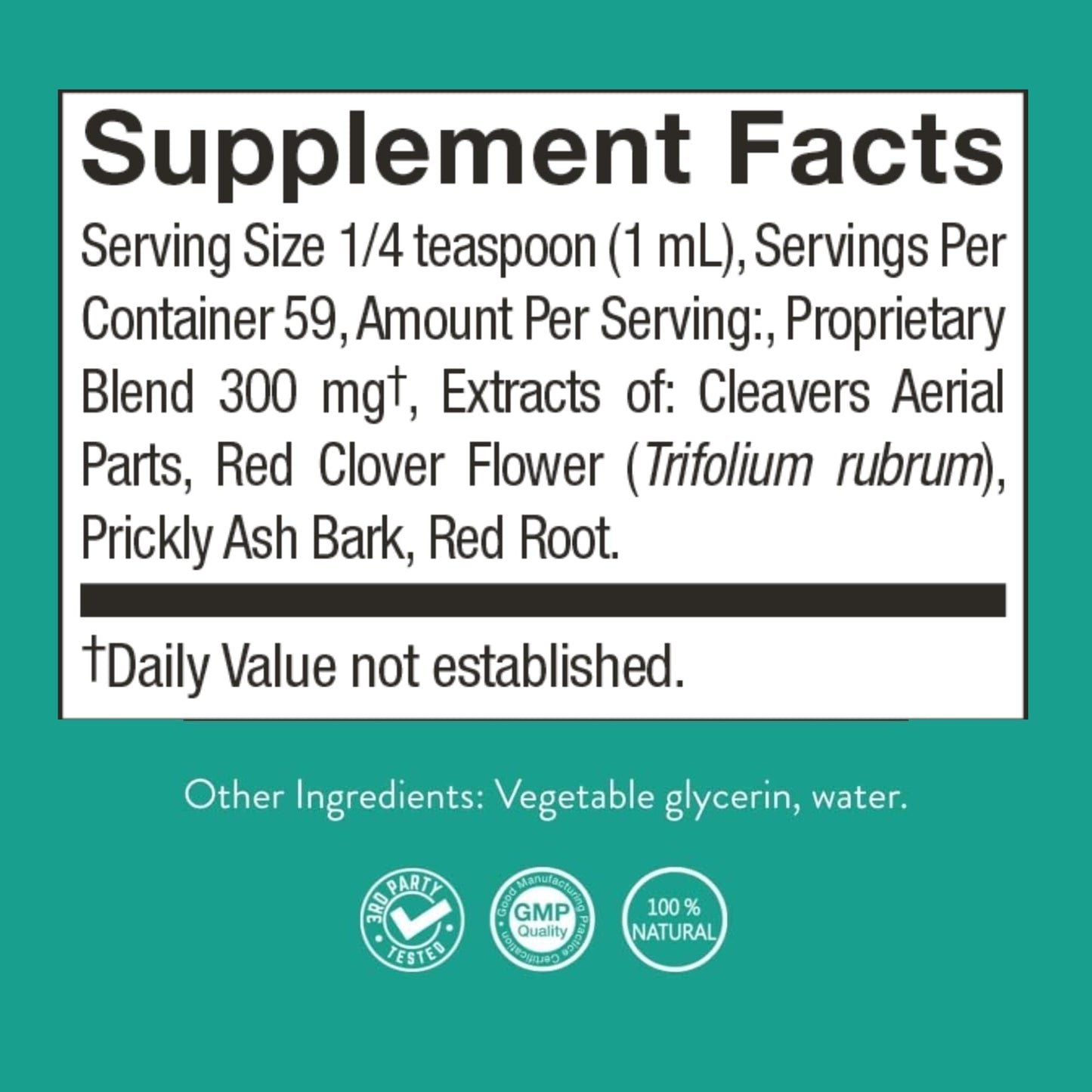 Nature's Sunshine Lymphatic Drainage, 2 Fl. Oz | Lymphatic Drainage Supplement Promotes The Efficient Drainage of The Lymphatic System to Promote Overall Health - Maple Wellness Supplements