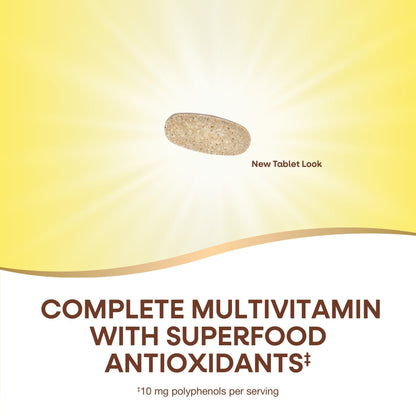 Nature’s Way Alive! Men’s 50+ Multivitamin Complete Tablets, Daily Multivitamin for Men Over 50, Supports Cellular Energy Metabolism - Maple Wellness Supplements