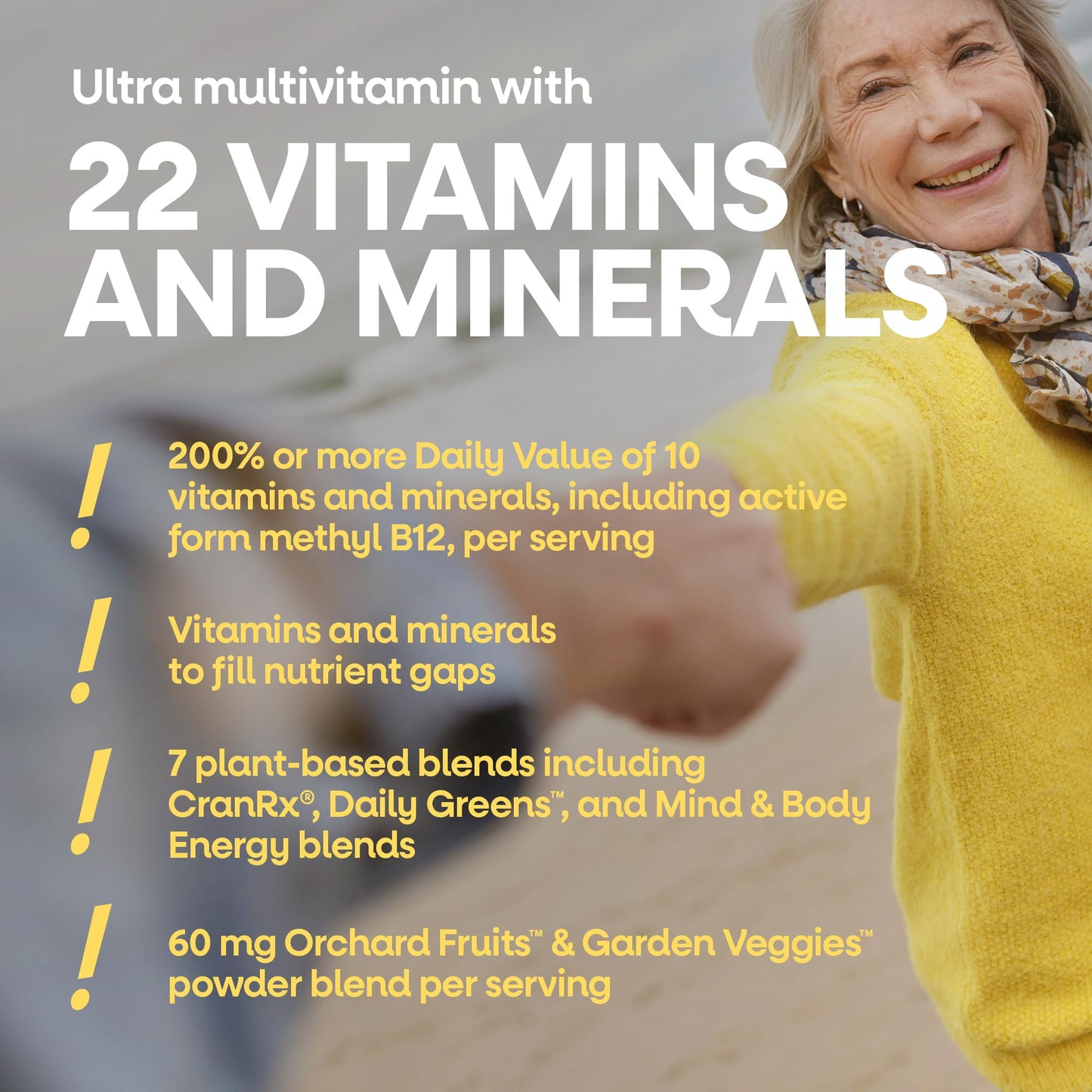 Nature’s Way Alive! Ultra Potency Multivitamin for Women 50 Plus, Complete High Potency Formula with Vitamin D3, C, E, Methylated B12, Supports, - Maple Wellness Supplements
