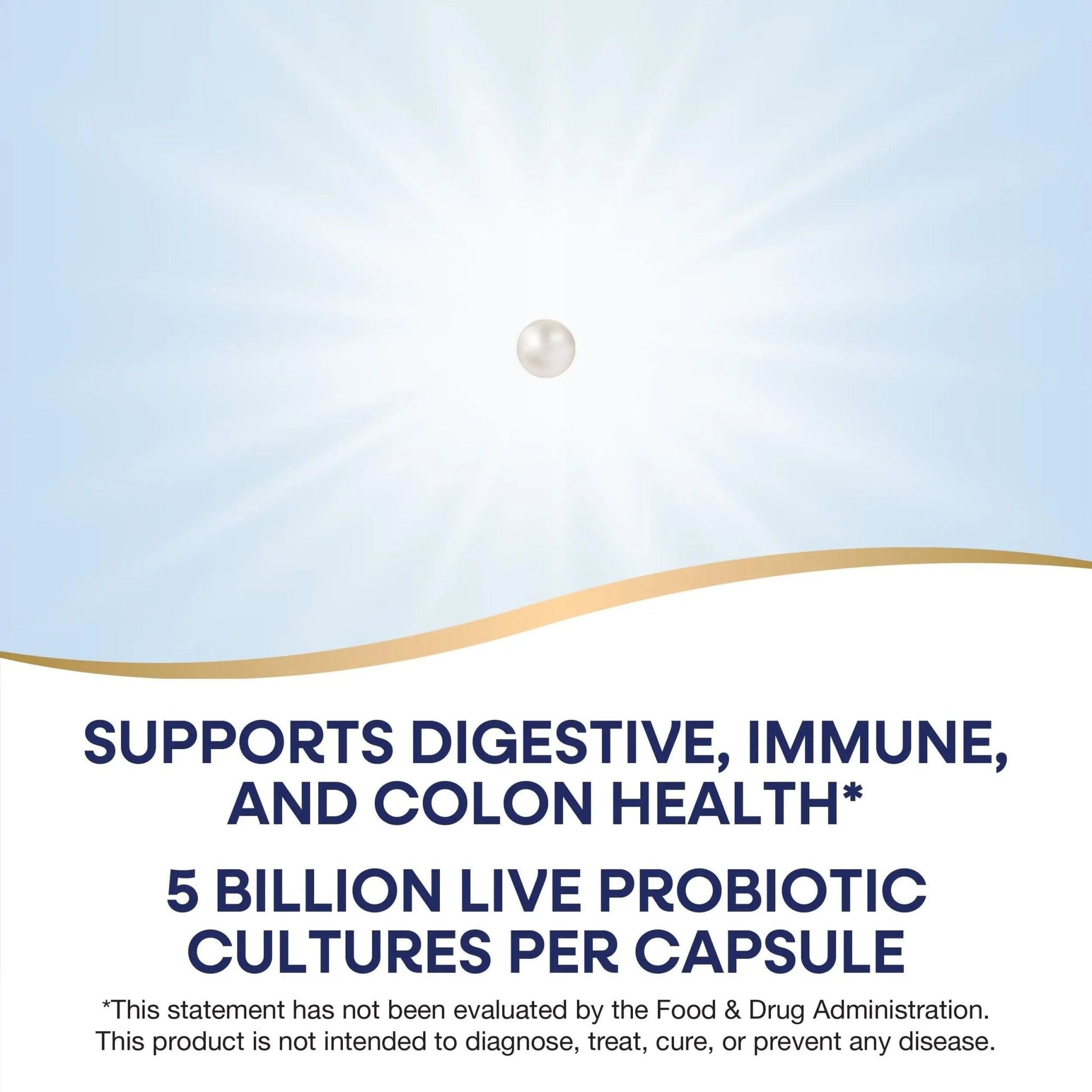 Nature's Way Pearls Max Potency Probiotic for Men and Women, Supports Digestive, Immune, Colon Health*, 5 Billion Live Cultures, No Refrigeration Required, 30 Softgels - Maple Wellness Supplements