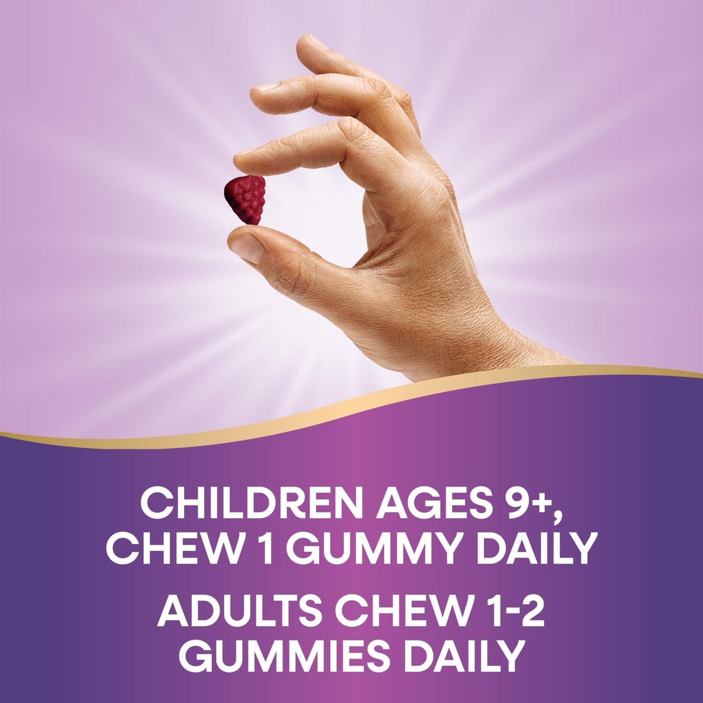 Nature's Way Zinc Gummies, Adult & Kids 9+ Immune Support Gummies*, 100% Daily Value per Serving, Mixed Berry Flavor, 120 Chews - Maple Wellness Supplements
