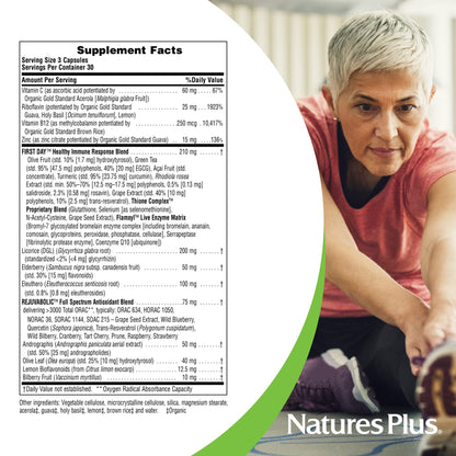 NaturesPlus AgeLoss Lung Support - 90 Capsules - Vegetarian, Gluten Free - 30 Servings - Maple Wellness Supplements