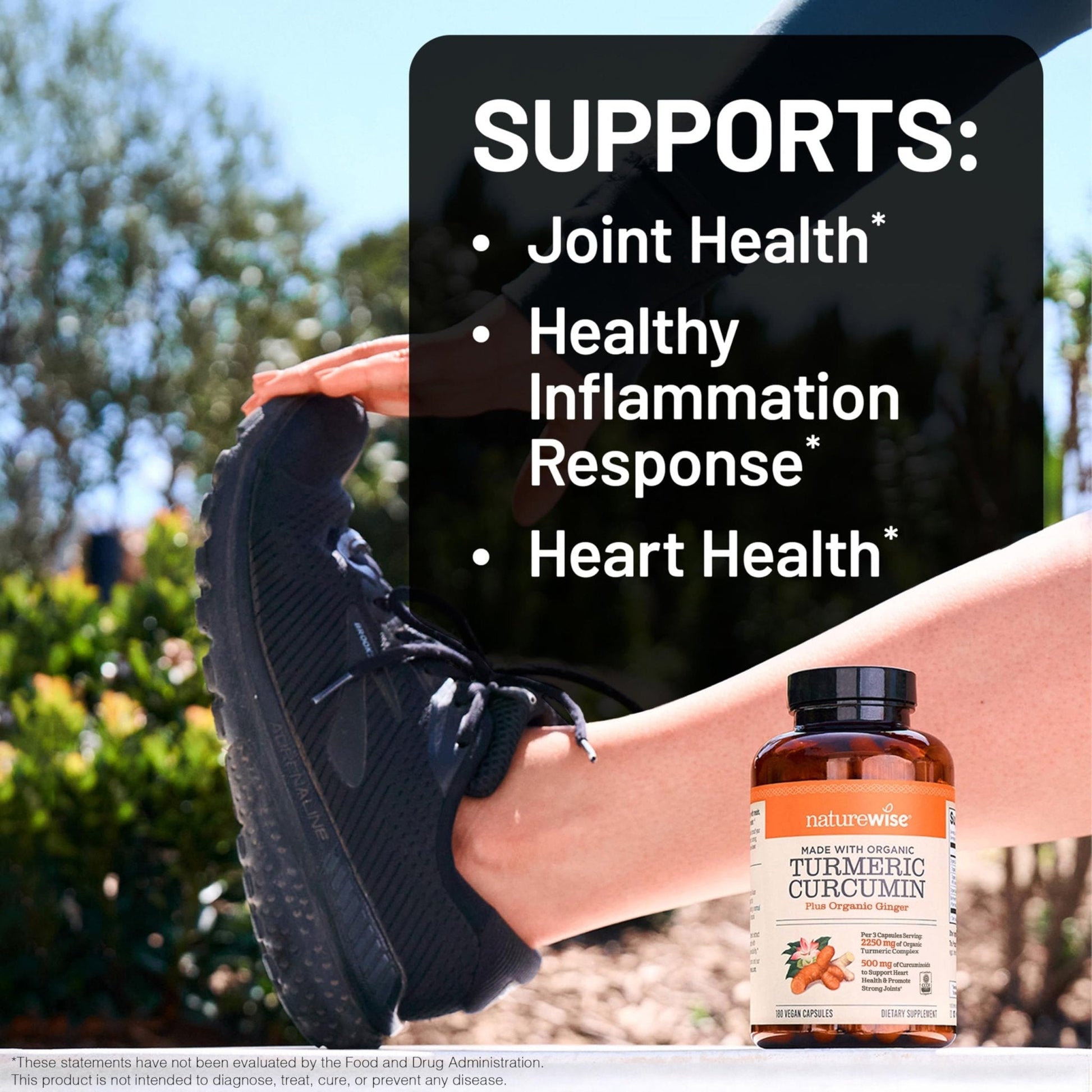 NatureWise Curcumin Turmeric 2250mg - 95% Curcuminoids & BioPerine Black Pepper Extract for Advanced Absorption - Daily Joint and Immune Health Support - Maple Wellness Supplements