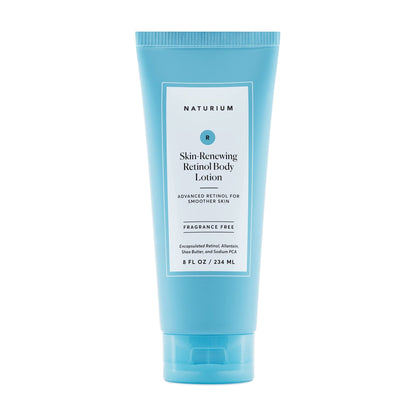 Naturium Skin-Renewing Retinol Body Lotion, Advanced Firming Anti-Aging Skin Care, with Encapsulated Retinol & Shea Butter, 8 oz - Maple Wellness Supplements