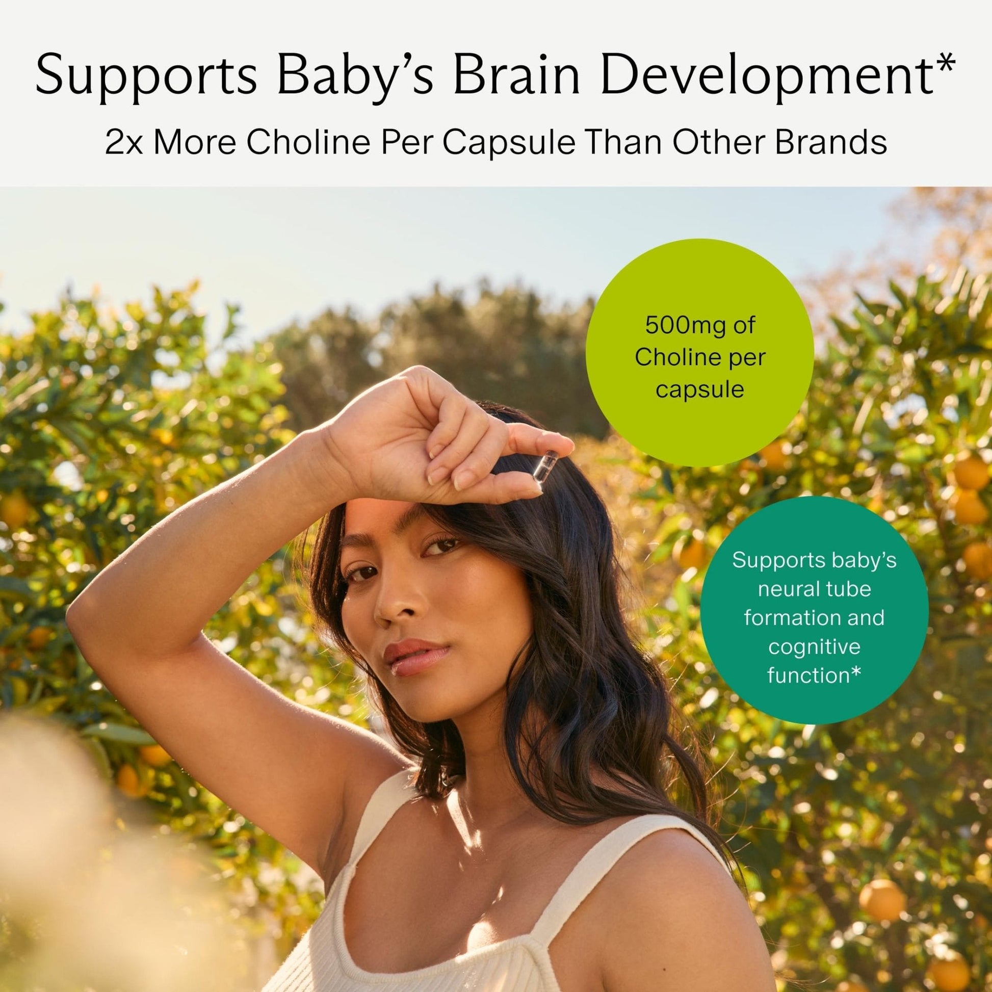 Needed. Prenatal Choline+ Liquid Capsules for Cognitive Development - Choline Supplements For Pregnancy - Aids Baby Brain Development & Supports Healthy Pregnancy - Maple Wellness Supplements
