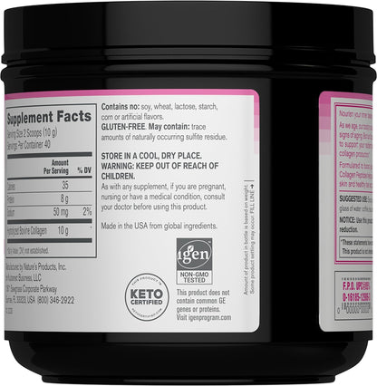 NeoCell Grassfed Collagen Peptides Powder | 14 oz | Unflavored | for Women and Men | Hair, Skin, & Nails - Maple Wellness Supplements