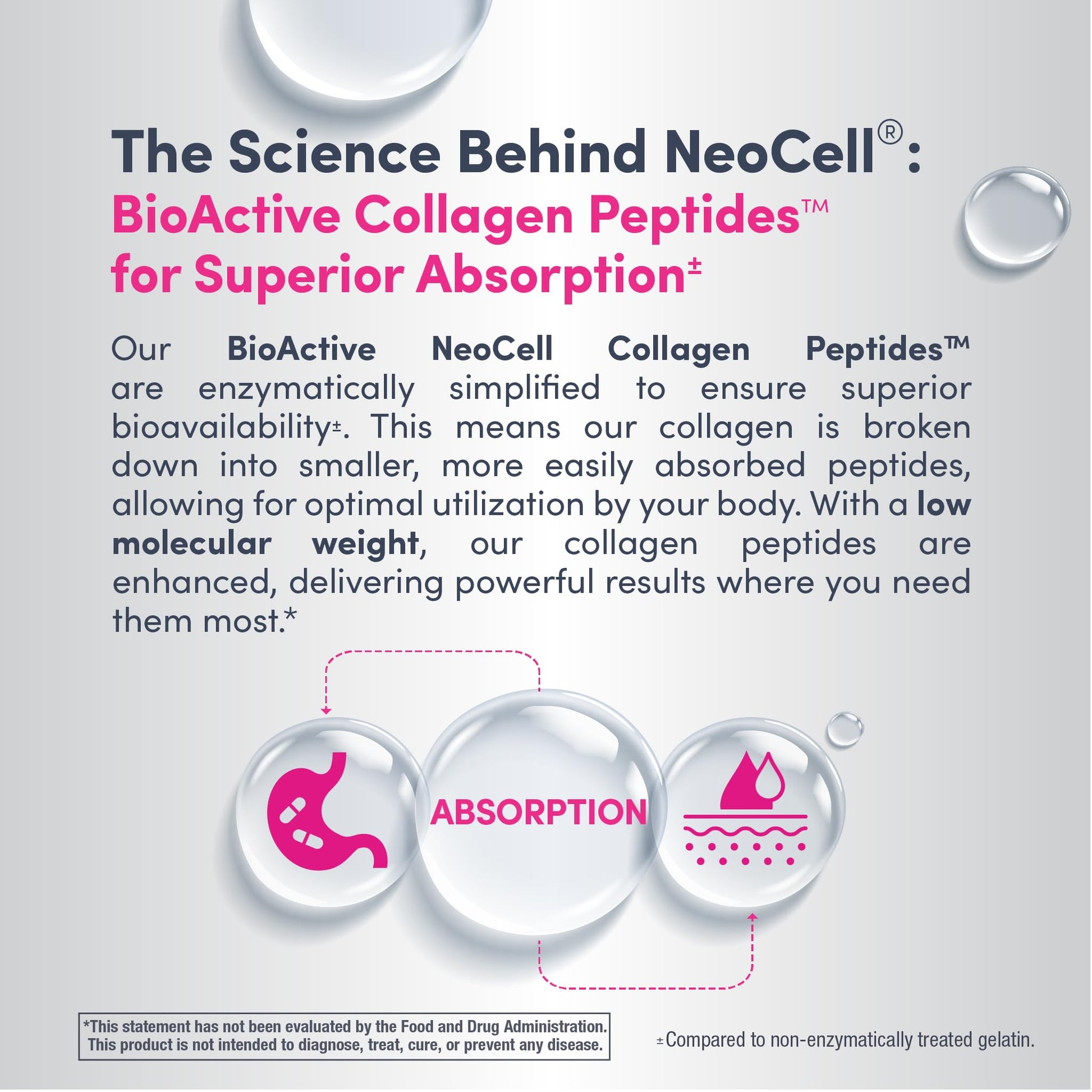 NeoCell Super Collagen Peptides Powder | 30 Servings | Unflavored | Types I & III | Grass Fed Bovine Supplement | Hair, Skin, & Nails | for Women and Men - Maple Wellness Supplements