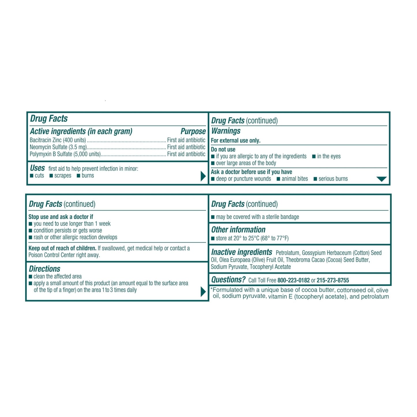 Neosporin Original First Aid Triple Antibiotic Ointment with Bacitracin Zinc for Infection Protection, Wound Care Treatment & Helps Minimize The Appearance of Scars for Minor Wounds, .5 oz - Maple Wellness Supplements