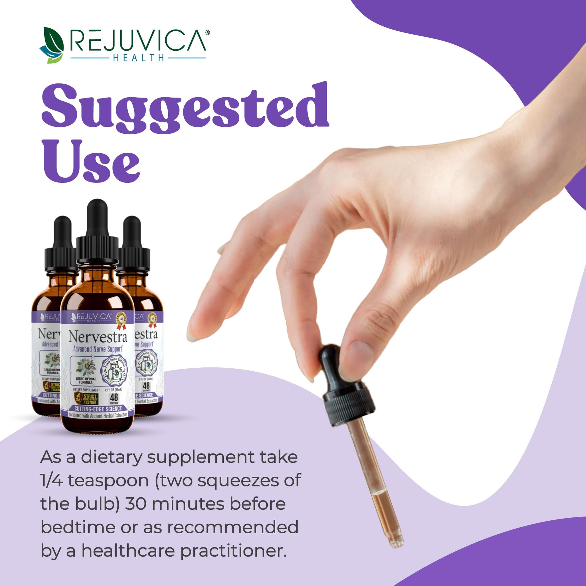 Nervestra - Nerve Health, with Alpha Lipoic Acid, to Bolster Nerve Health and Support Healthy Nerve Function - Alpha Lipoic Acid, Vitamin B6, White Willow Bark Turmeric Passionflower & More! - Maple Wellness Supplements