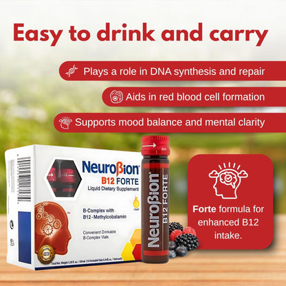 Neurobion B12 Forte 10 Vials x 10 ml (packaging may vary) - Maple Wellness Supplements