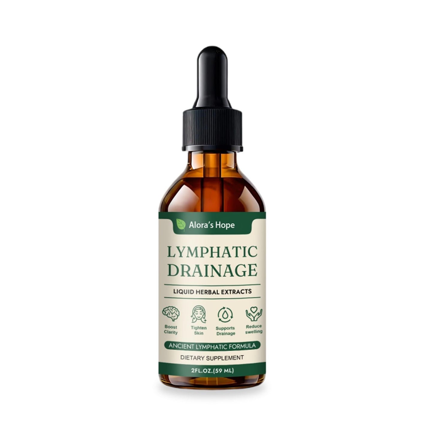 neurocept Alora Lymphatic Drainage Drops, Promotes The Efficient Drainage of The Lymphatic System to Promote Overall Health 2 fl oz (1PCS) - Maple Wellness Supplements