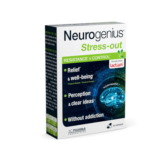 Neurogenius stress-out - 30 caps - stress management - Maple Wellness Supplements