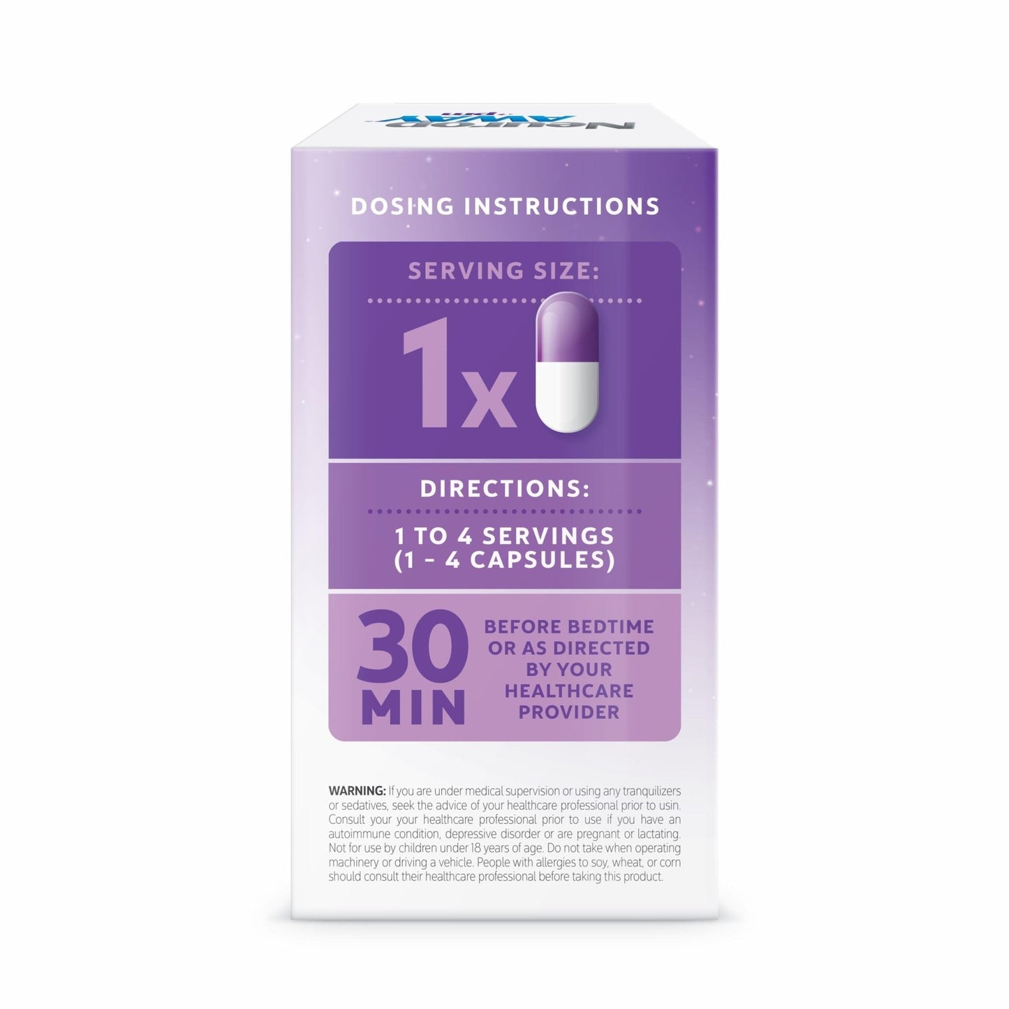 NeuropAWAY Nerve Support PM, with R-Alpha Lipoic Acid to Help Provide Nerve Relief in as Little as 5 Days, Acetyl-L-Carnitine, Theanine, Melatonin, and Methylcobalamin, 90 Capsules - Maple Wellness Supplements