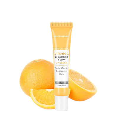 NEUTRIHERBS Lip Cream, Vitamin C Lip Balm to Nourish and Soothes Dry, Cracked Lips - Maple Wellness Supplements