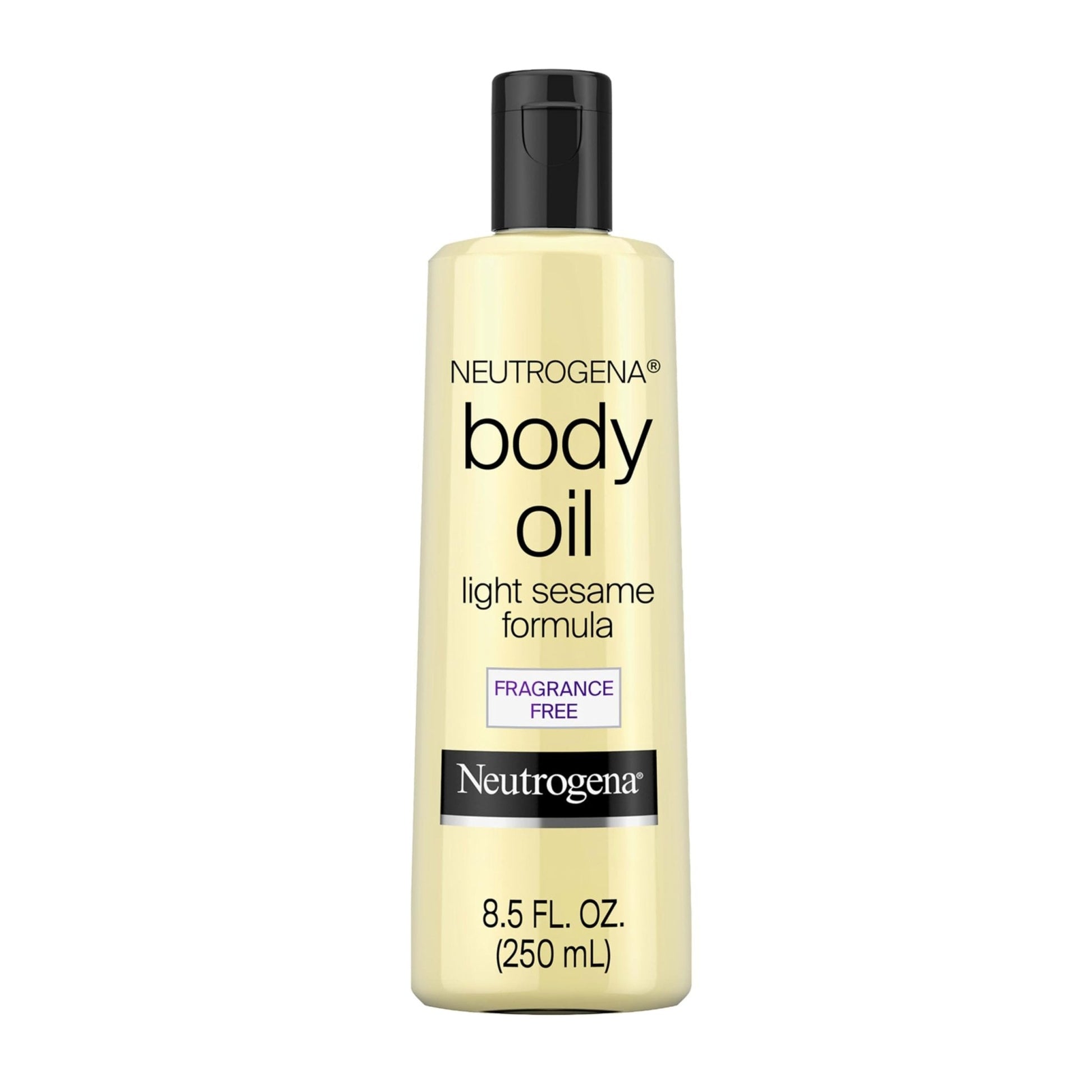 Neutrogena Body Oil, Light Sesame Formula, Fragrance Free, Lightweight Moisturizing Body Oil for Silky, Soft Skin - Maple Wellness Supplements