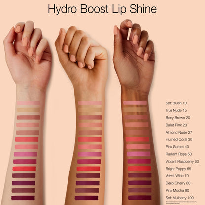 Neutrogena Hydro Boost Moisturizing Lip Gloss, Hydrating Non-Stick and Non-Drying Luminous Tinted Lip Shine with Hyaluronic Acid to Soften and Condition Lips, 90 Pink Mocha Color, 0.10 oz - Maple Wellness Supplements